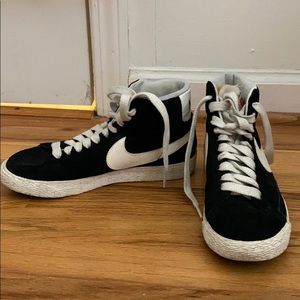 Nike suede high tops